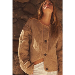 Zara Washed effect Padded Jacket Size XS